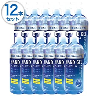アルコール ハンドジェル 洗浄タイプ12本セット/大容量500ml/速乾性 TOAMIT 東亜産業